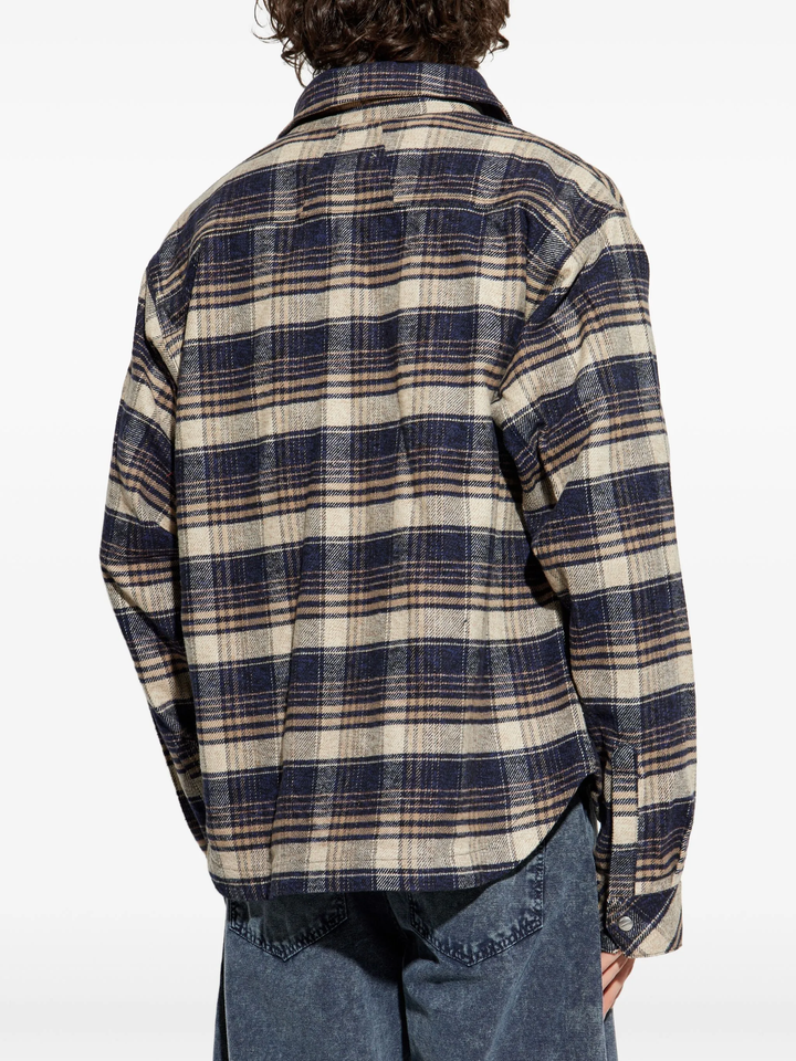 Flannel Long Sleeve Overshirt