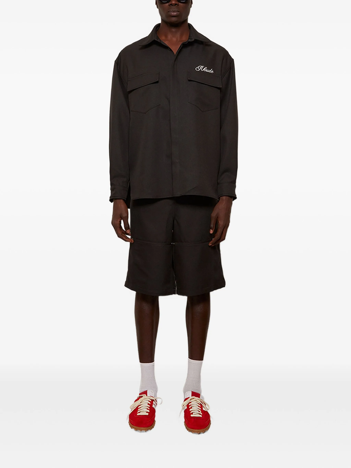 Boxy Long Sleeve Work Shirt