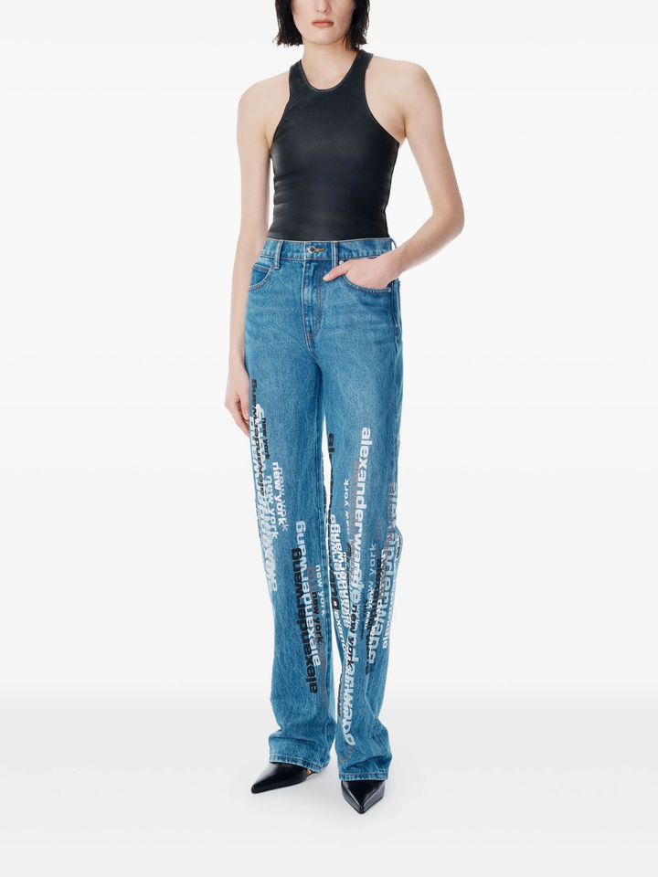 EZ Jean With Vertical Logo