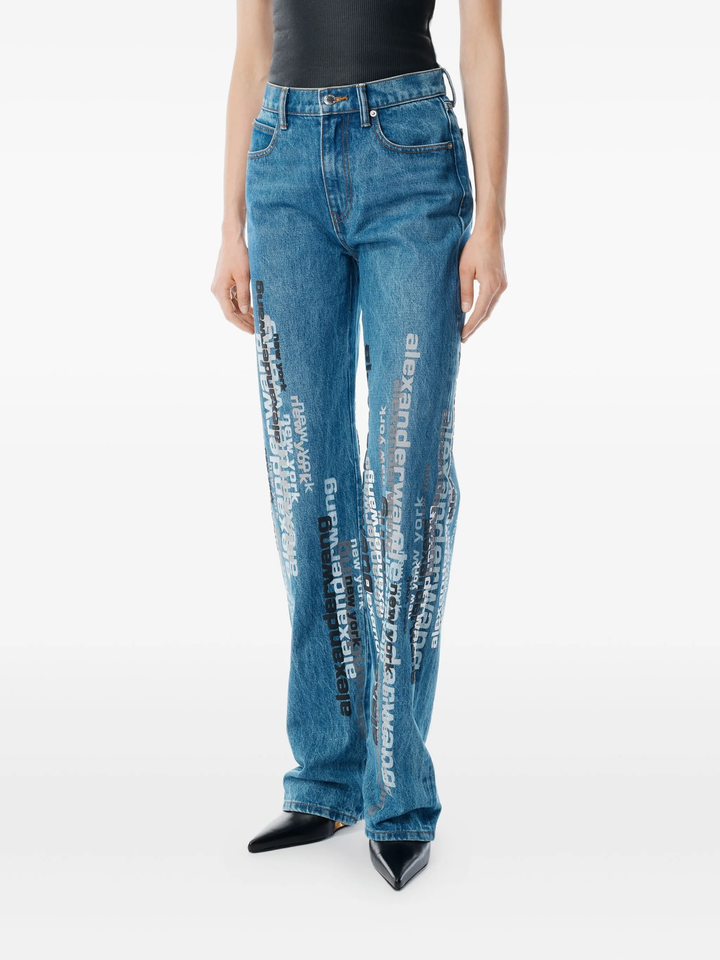 EZ Jean With Vertical Logo