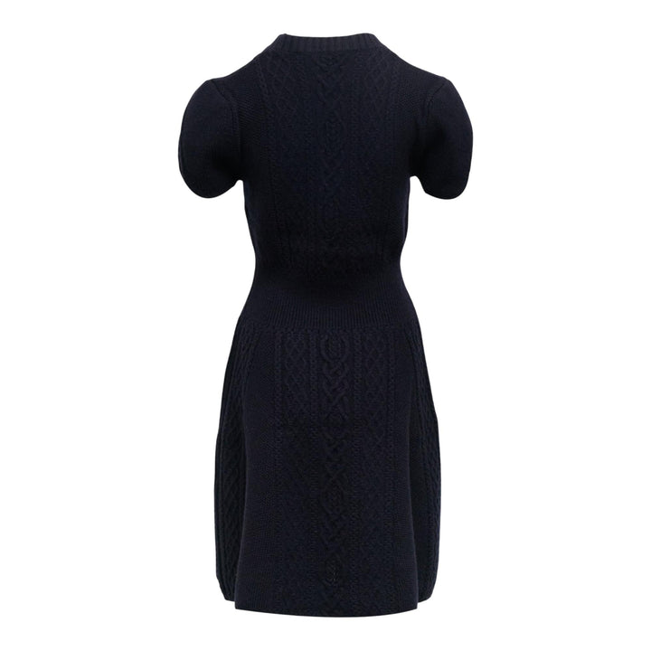 Club21 - 3.1 Phillip Lim - Cable Mix Tulip Dress - WOVEN DRESSES - Navy