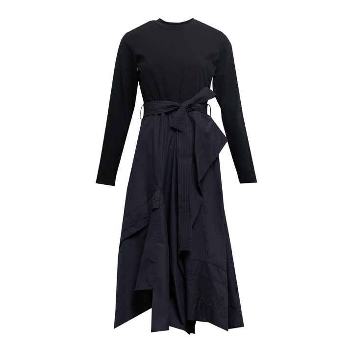 Club21 - 3.1 Phillip Lim - Combo T-Shirt Dress - WOVEN DRESSES - Black