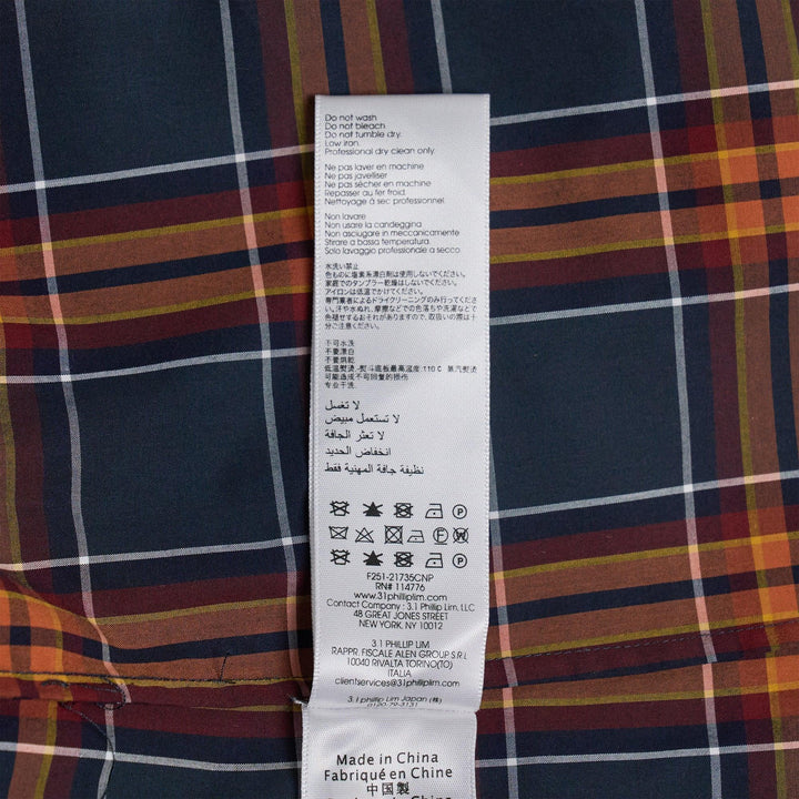 Club21 - 3.1 Phillip Lim - Plaid Mix Cropped Shirt - BLOUSES - Checks