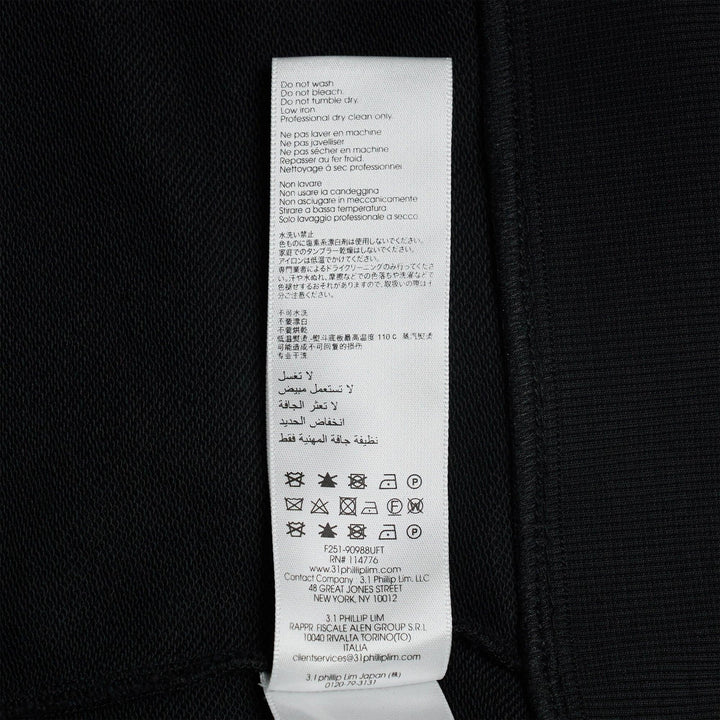 Club21 - 3.1 Phillip Lim - Terry Polo Dress - KNIT DRESSES - Black