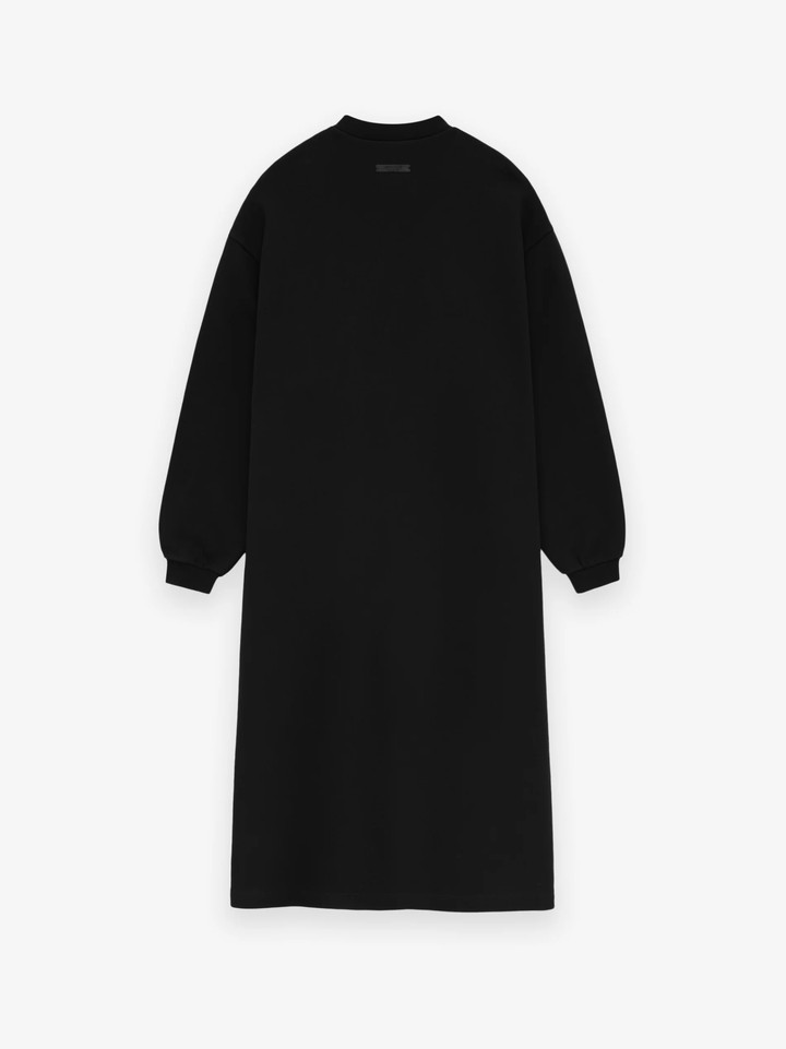Fleece Crewneck Dress Women
