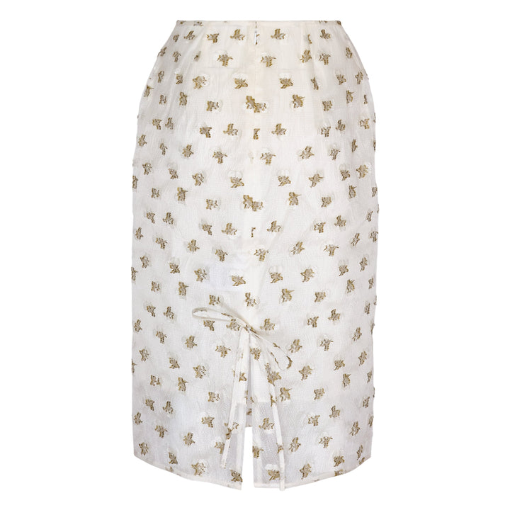 Midi Skirt With Zip Closure