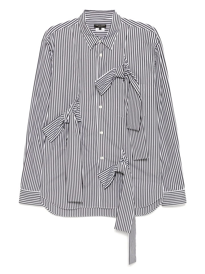 Cotton Broad Stripe Medium Shirt