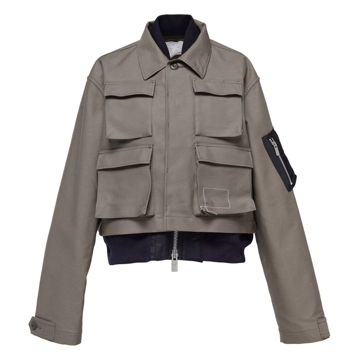 WTAPS Cotton Back Satin x Nylon Blouson Women