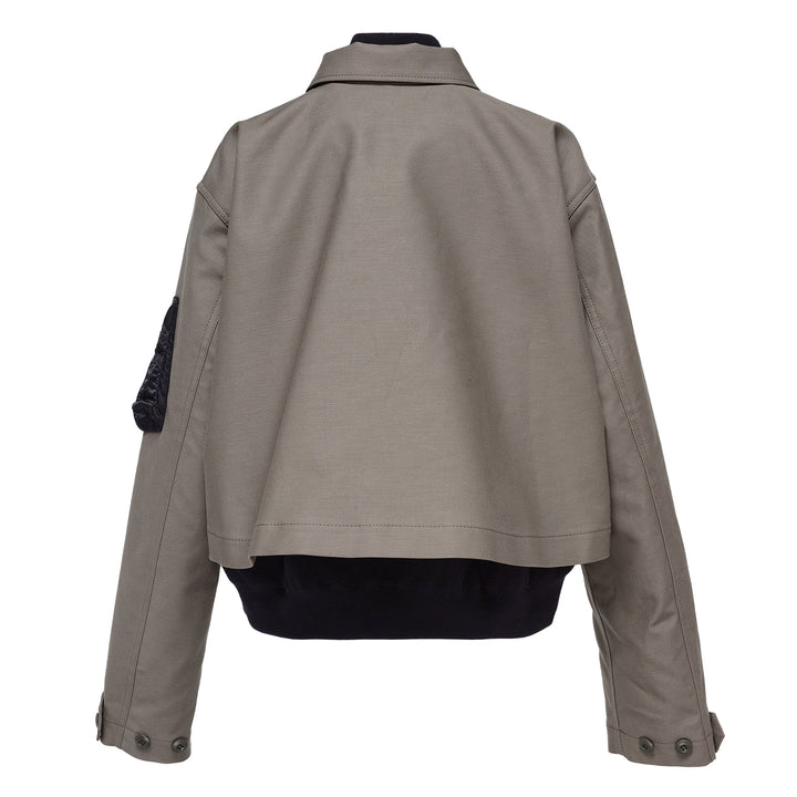 WTAPS Cotton Back Satin x Nylon Blouson Women