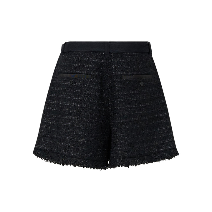 Retail Exclusive Denim X Tweed Shorts