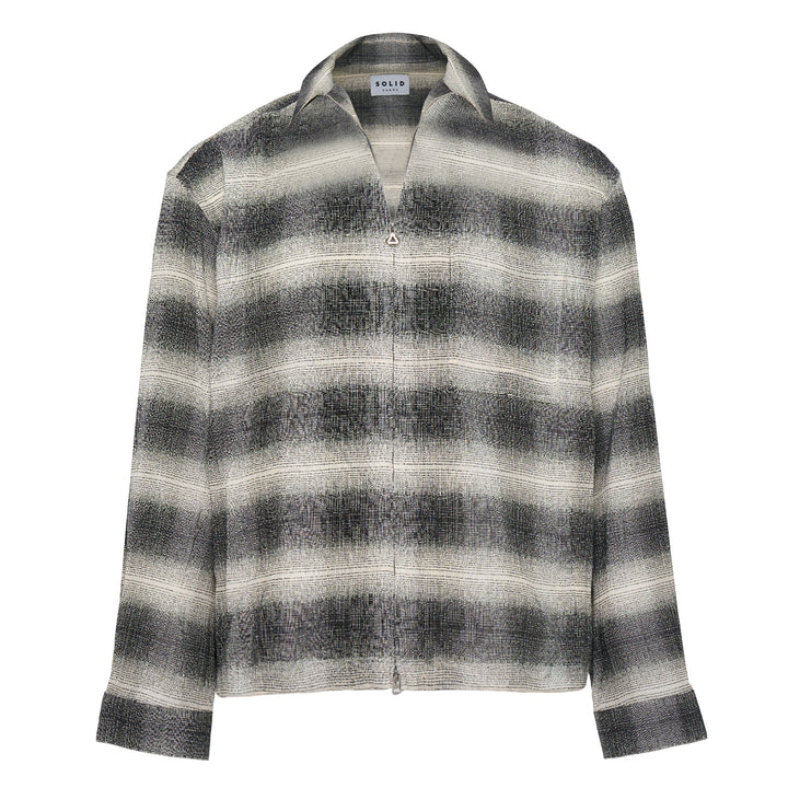 Plaid Zip Shirt