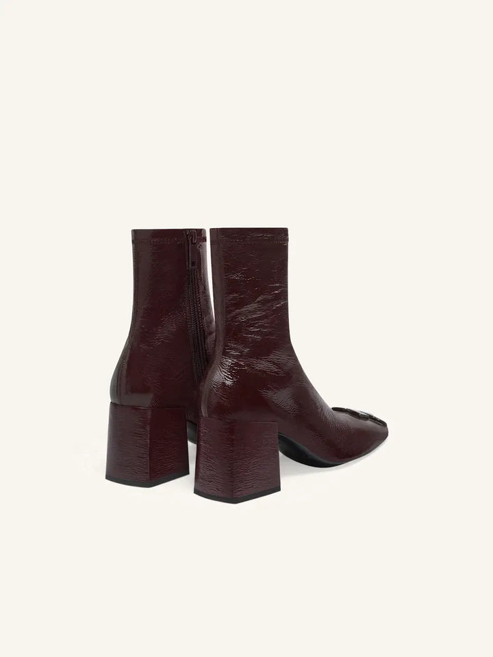 Reedition Vinyl Ankle Boots