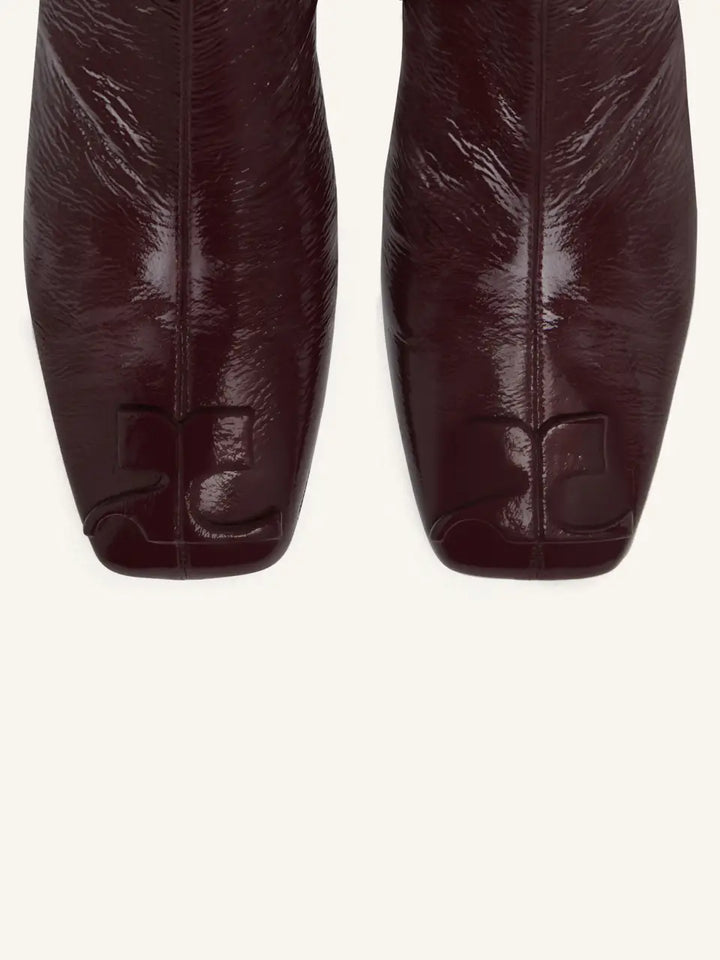 Reedition Vinyl Ankle Boots