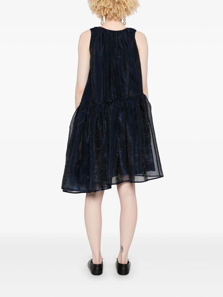 Azelia Dress Liquid Myrtia Navy