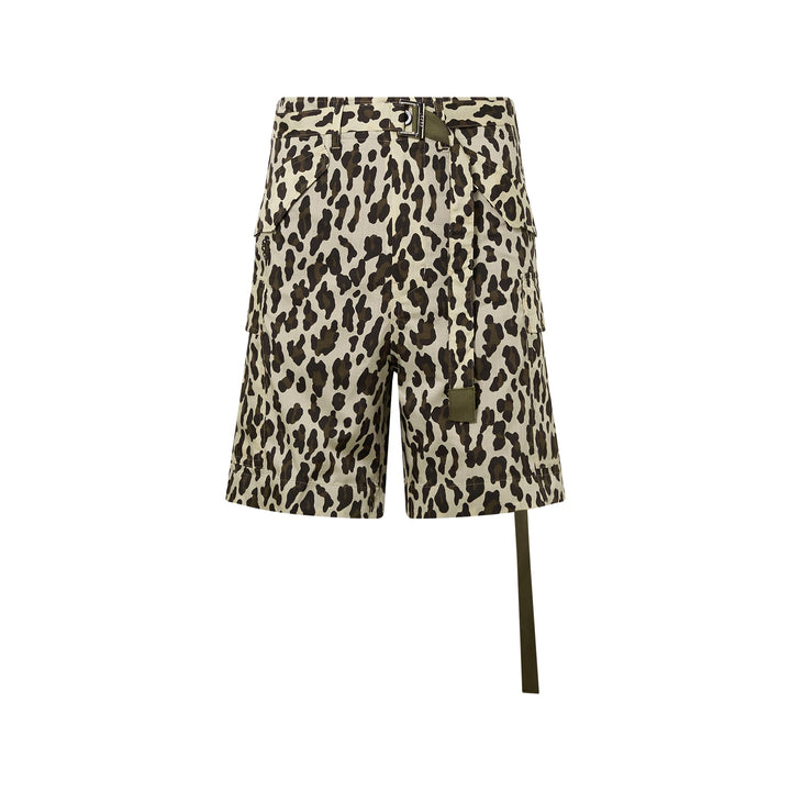 Leopard Print Shorts