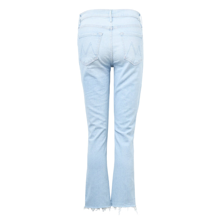 The Mid Rise Dazzler Crop Fray Jeans