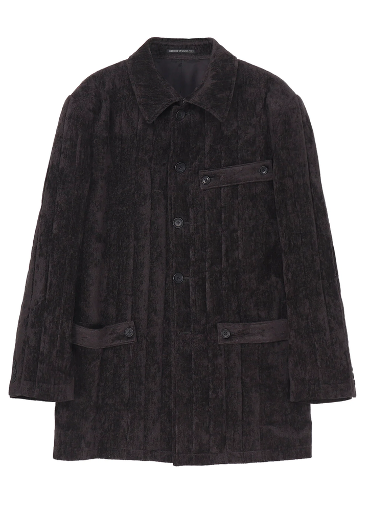 Tab Detail Paded Jacket