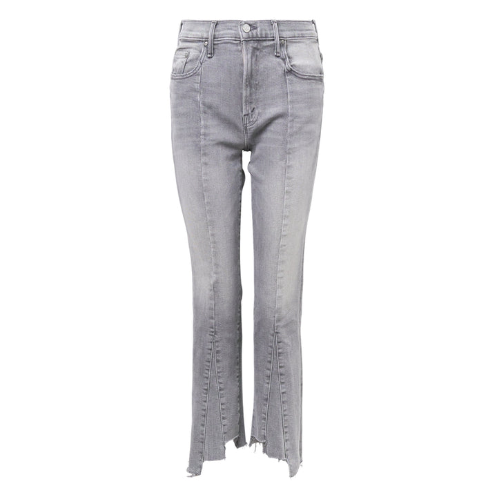 The Insider Crop Pointy Fray Jeans