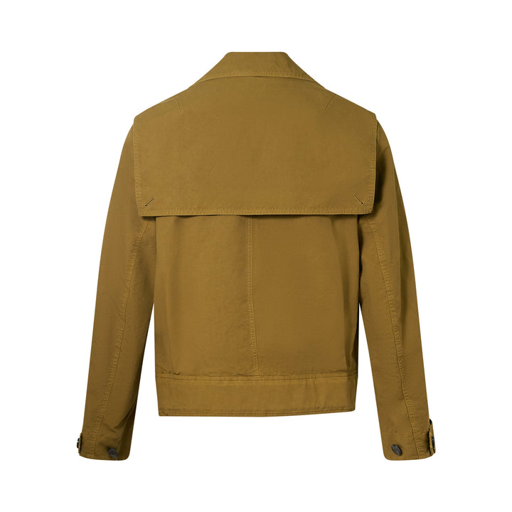 Overdyed Double Weave Compact Blouson