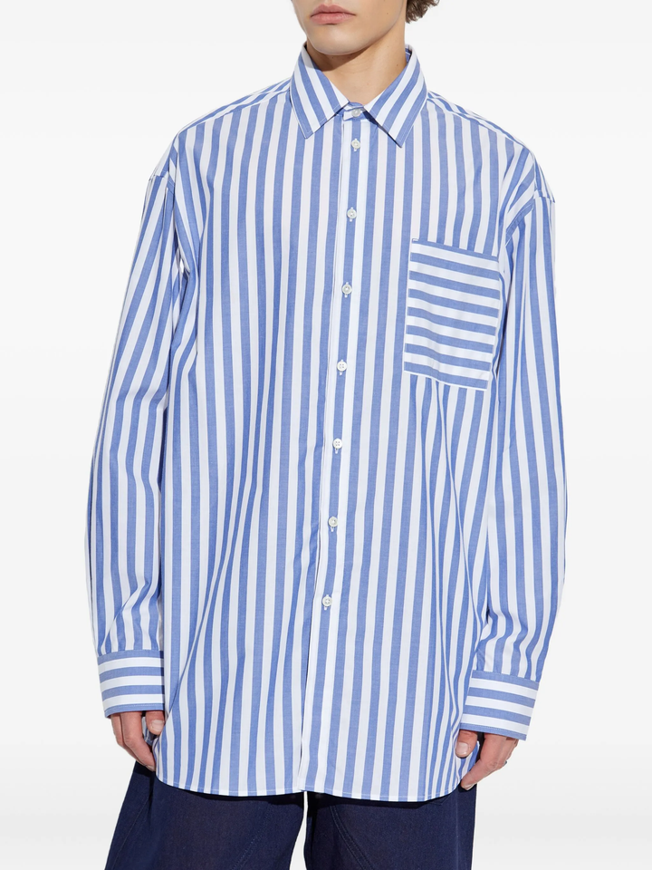 Oversized Striped Shirt