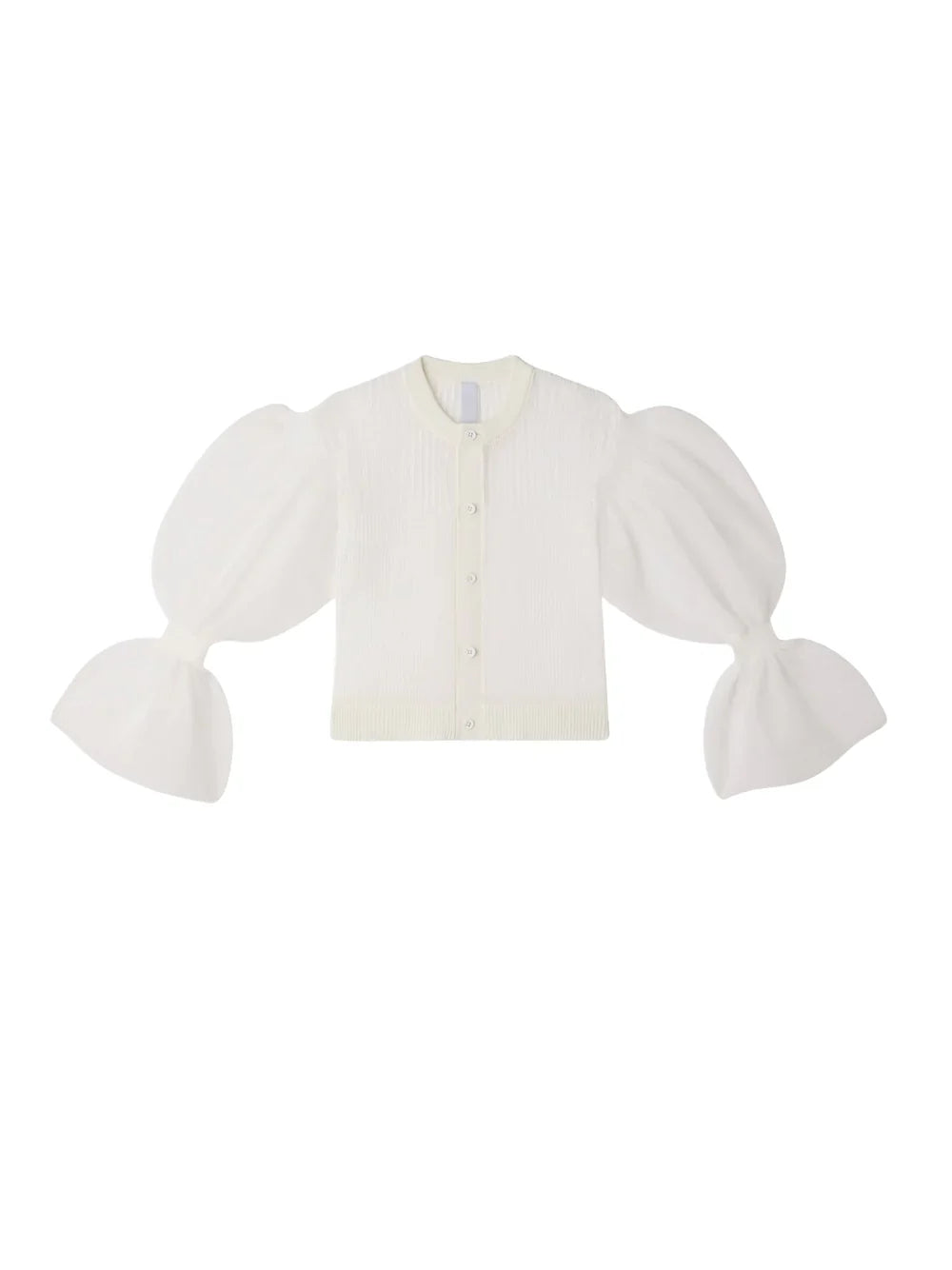 Fluted Lucent Marie Sleeve Cardigan