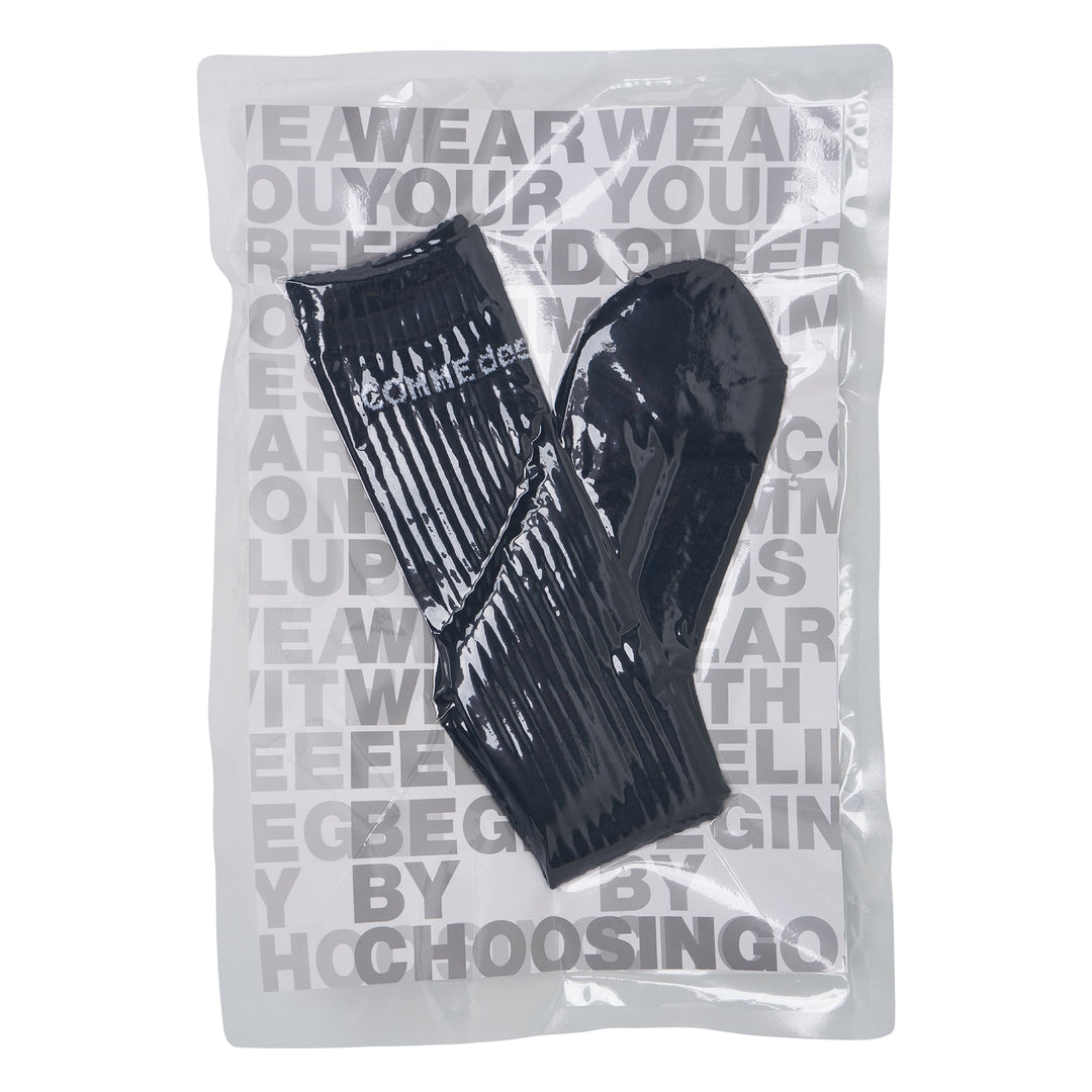 Logo Rib Socks Long