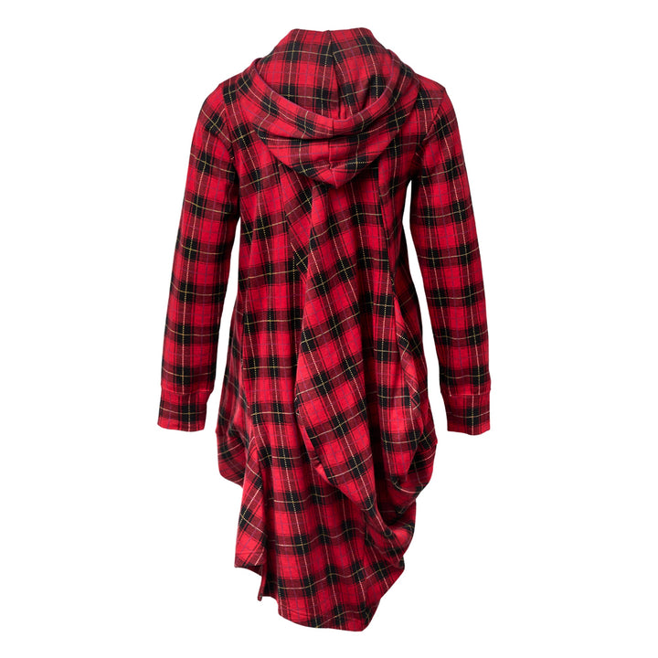 Cotton Double Jacquard Check Dress