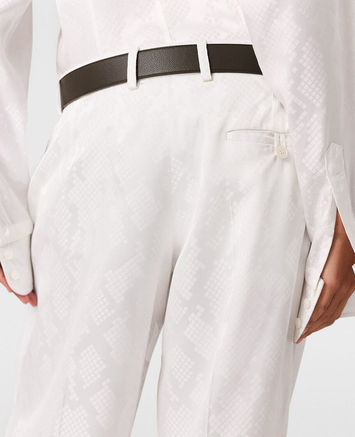 Fluid Jacquard Trousers