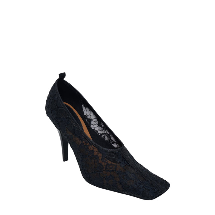 Pump 95 Lace On Mesh
