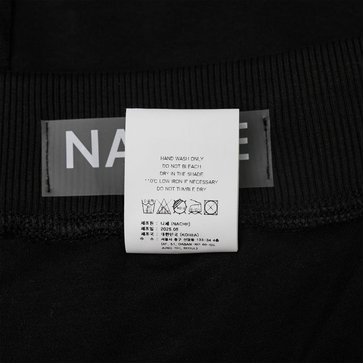 Ruffle Short Pants Black