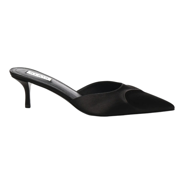Club21 - ALAIA - Mules 55 Satin - HEELS - Black