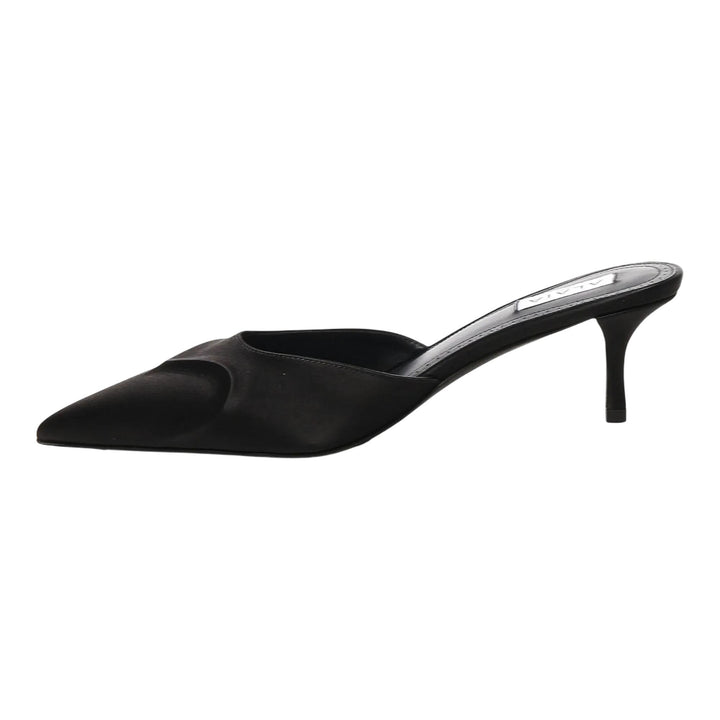 Club21 - ALAIA - Mules 55 Satin - HEELS - Black