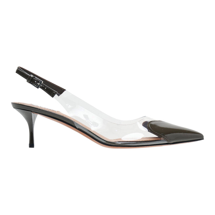 Club21 - ALAIA - Slingbacks 55 Patent Calfskin - HEELS - Olive