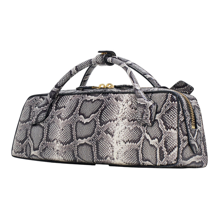 Club21 - ALAIA - Teckel Clutch Ayers Snakeskin - CLUTCH BAGS - Animal Print