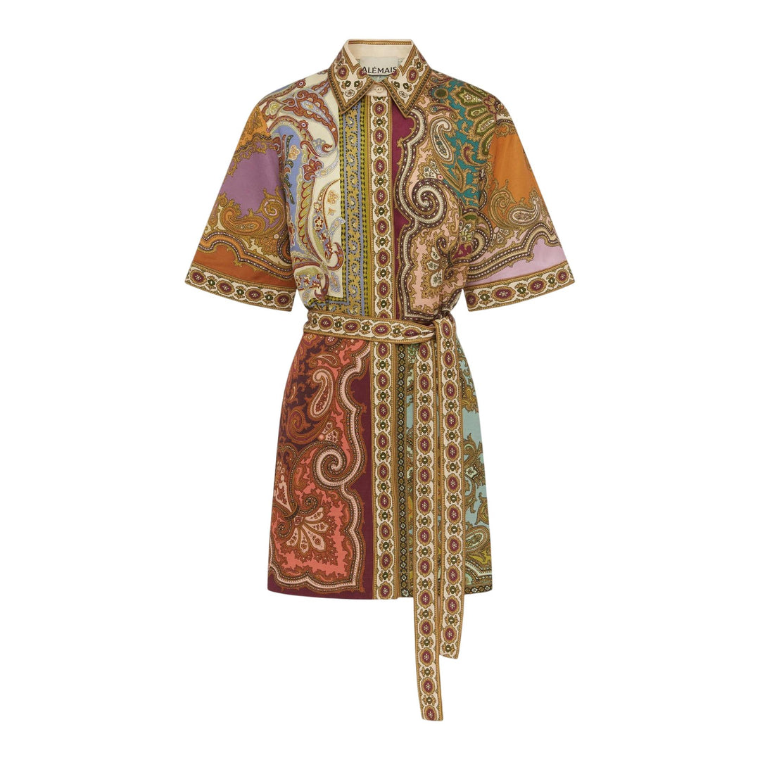 Club21 - ALEMAIS - Clemenza Spliced Mini Dress - WOVEN DRESSES - Print