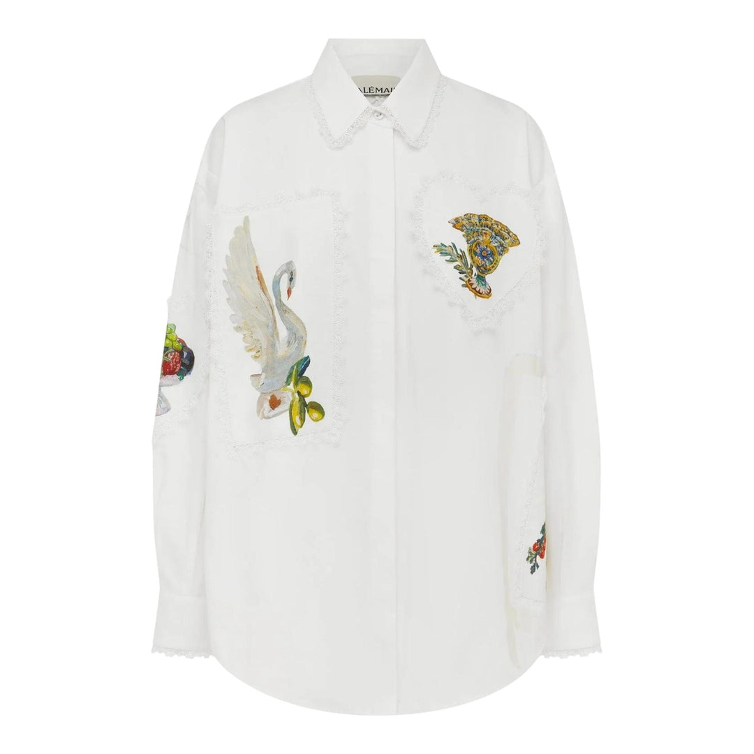 Club21 - ALEMAIS - Orazio Shirt - BLOUSES - White
