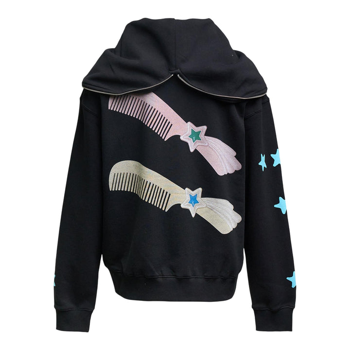 Club21 - Ashley Williams - Butterfly Hoodie - SWEATSHIRTS - Black