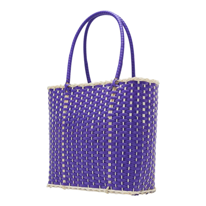 Club21 - BANGKOK BASKET - Woven Basket Medium - TOTES - Purple