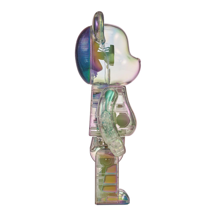 Club21 - BE@RBRICK - BE@RBRICK AUDIO 400% Portable Bluetooth® Speaker Iridescent Collection Crystal Halo - NOVELTY - Crystal Halo