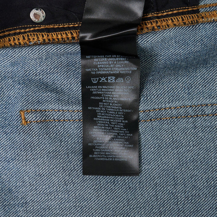 Club21 - Balmain - Loose Denim Pants Blue Wash - JEANS - Blue