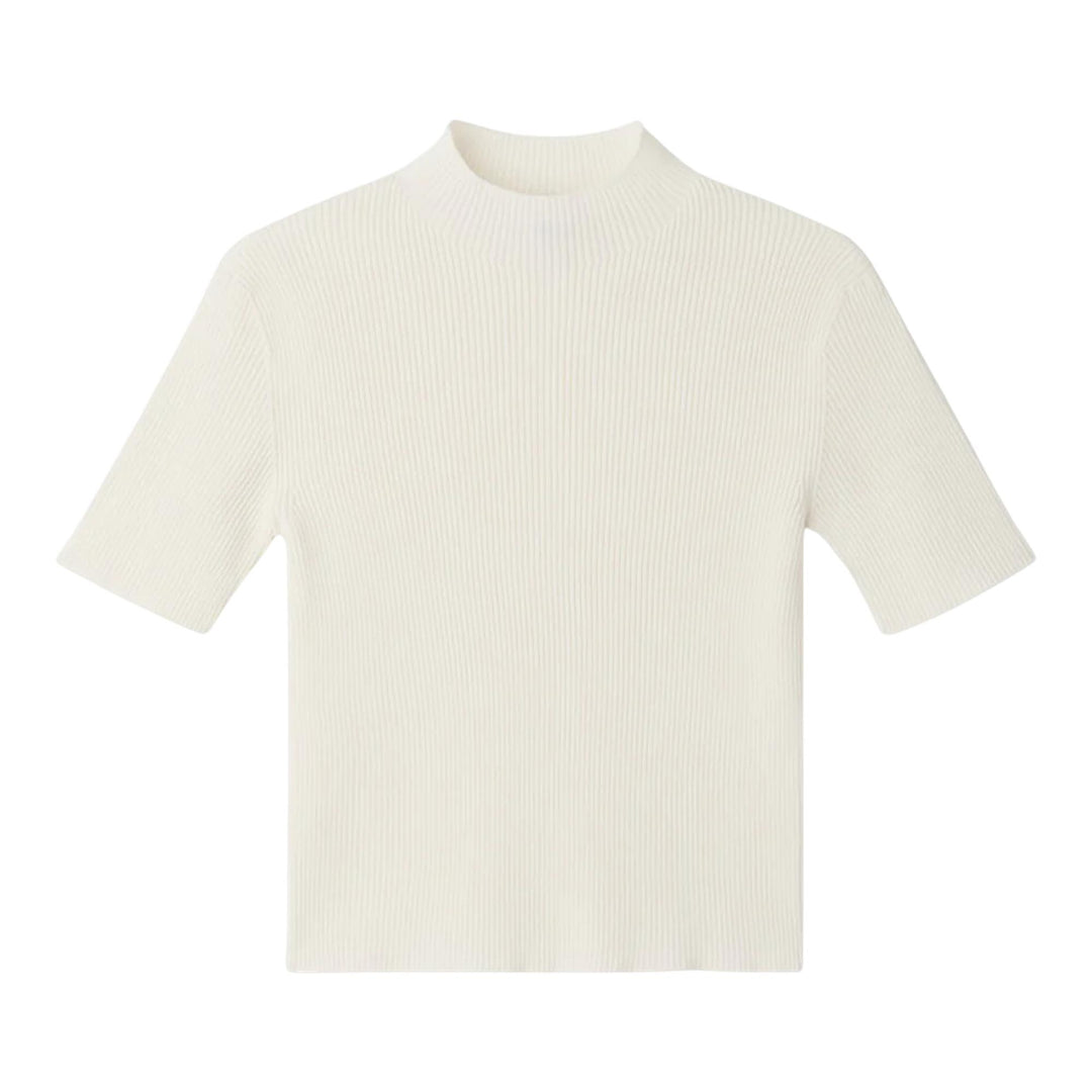 Club21 - CFCL - Portrait Short Sleeve Top - WOVEN TOPS - White