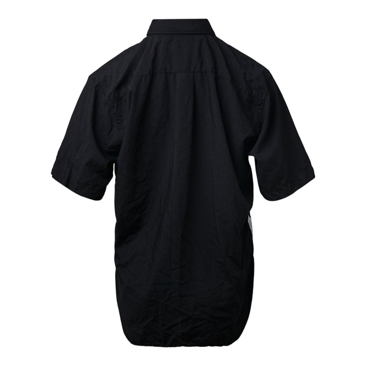 Club21 - COMME des GARCONS BLACK - Polyester Spun Broad × Cotton Shirt - SHIRTS - Black