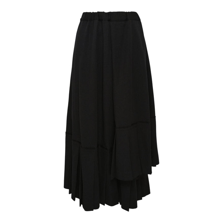 Club21 - COMME des GARCONS COMME des GARCONS - Trimmed Pleated Skirt - SKIRTS - Black