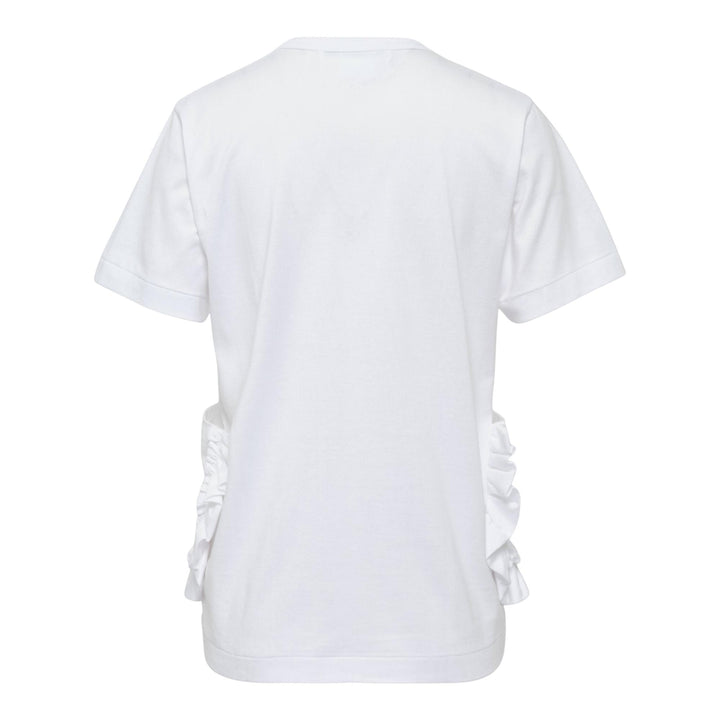 Club21 - COMME des GARCONS GIRL - Frilled Pocket T-Shirt - TEES - White