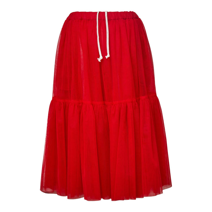 Club21 - COMME des GARCONS GIRL - Teiban Nylon Tulle Skirt - SKIRTS - Red