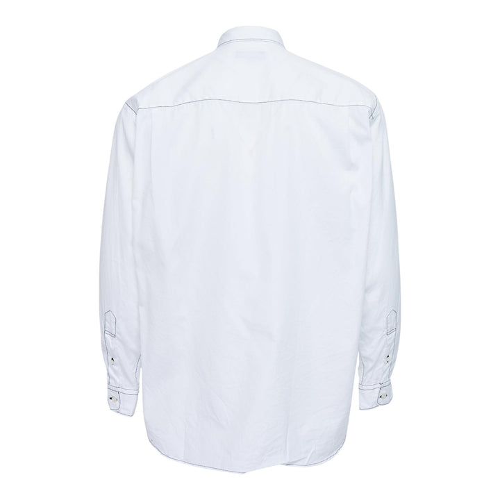 Club21 - COMME des GARCONS HOMME - Cotton Broad Garment Washed Shirt - SHIRTS - White