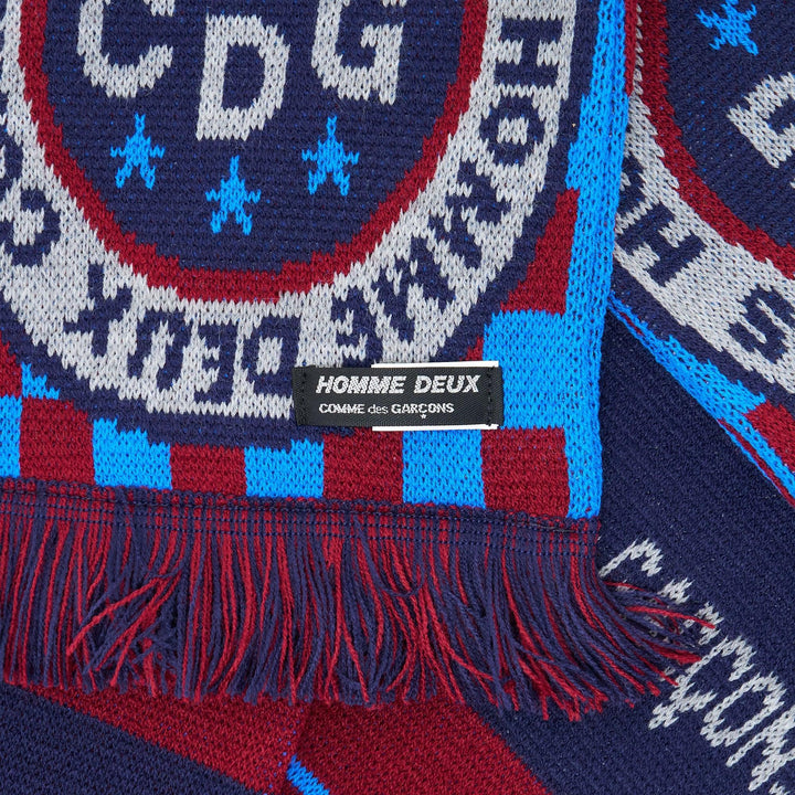 Club21 - COMME des GARCONS HOMME DEUX - Acrylic Jacquard Scarf - SCARVES - Multi