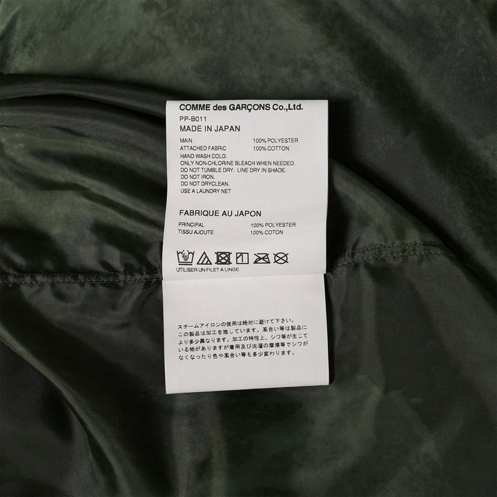 Club21 - COMME des GARCONS HOMME PLUS - Polyester Taffeta Long Sleeve Shirt - SHIRTS - Khaki