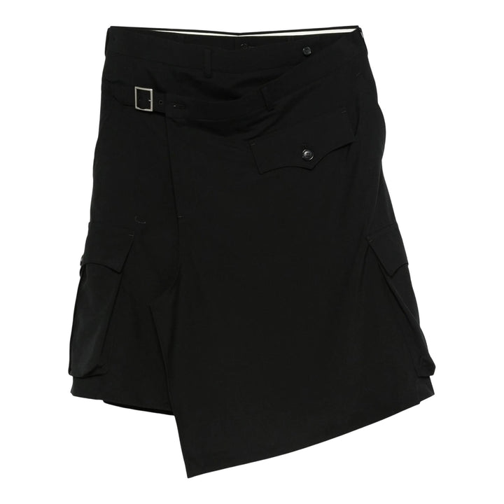 Club21 - COMME des GARCONS HOMME PLUS - Wool Tropical Medium Pants - SHORTS - Black
