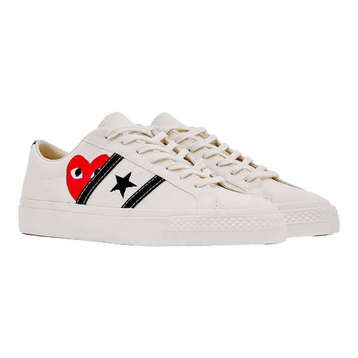 Club21 - COMME des GARCONS PLAY CONVERSE - CDG Play One Star Academy Pro - SNEAKERS - White